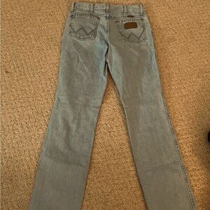 Wrangler straight leg jeans!
